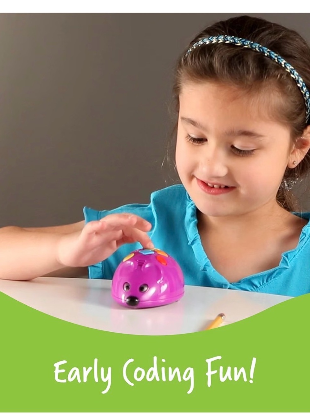 Learning Resources Code & Go Robot Mouse
Screen-Free Coding Robot Toy (082) - Picture 2 of 4